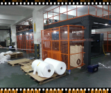 Breathable file extrusion line
